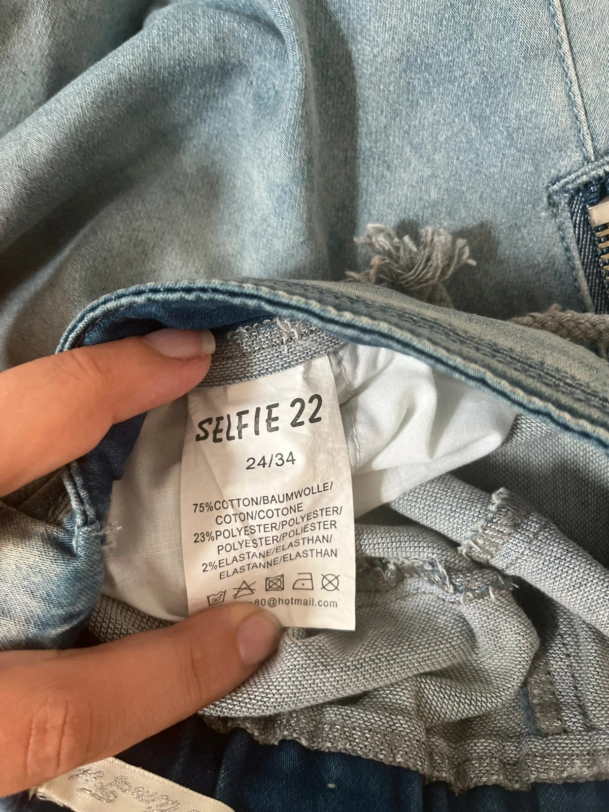 Selfie 22 denim jogging jeans – Size 34 – Very good condition – photo 5